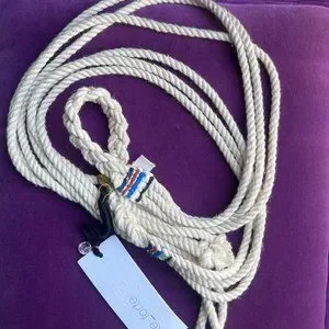 Forte Rope fotre_forte | Accessories | Nwt Forteforte Rope Cream Belt Os | Poshmark